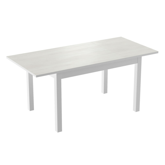 Стол Гласс-3Д, белый, северное дерево - фото 2