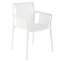 Фотография Стул Cartel, белый от производителя ChiedoCover, картинка продукции, реальное фото товара Настоящее фото товара Стул Cartel, белый, произведённого компанией ChiedoCover