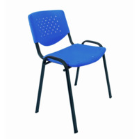 Настоящее фото товара Стул Изо, пластик, синий, произведённого компанией ChiedoCover