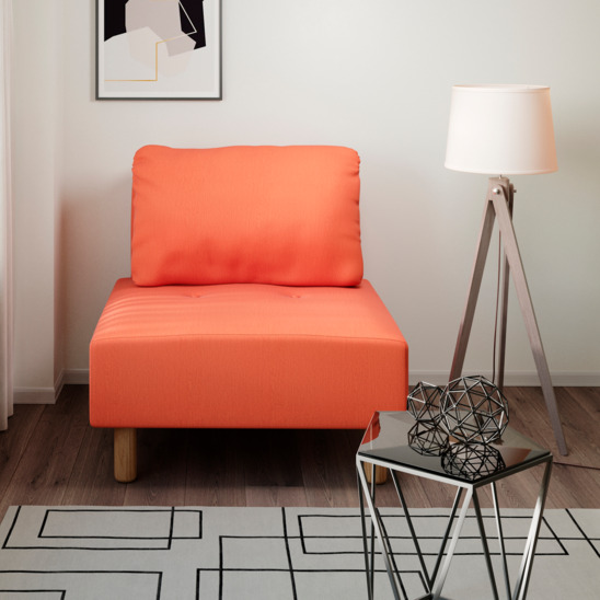 Кресло Десвилль, оранжевое - фото 4