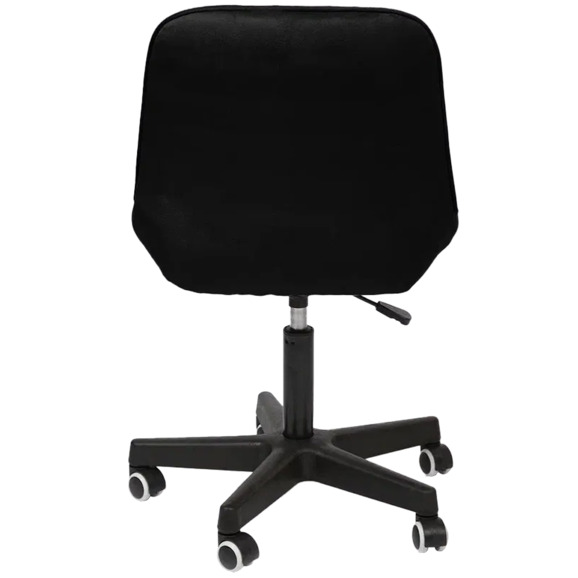 Стул Мускус, пластик, велюр, черный - фото 5