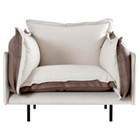 Фотография товара Кресло Barcelona, белый от компании ChiedoCover.