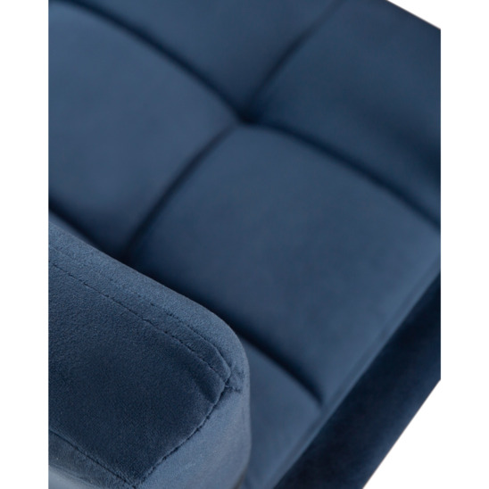 Офисное кресло Таварес, синий велюр - фото 6