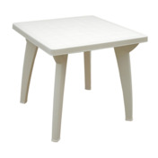 Фотография товара Стол пластиковый Monly, квадратный, белый от компании ChiedoCover.