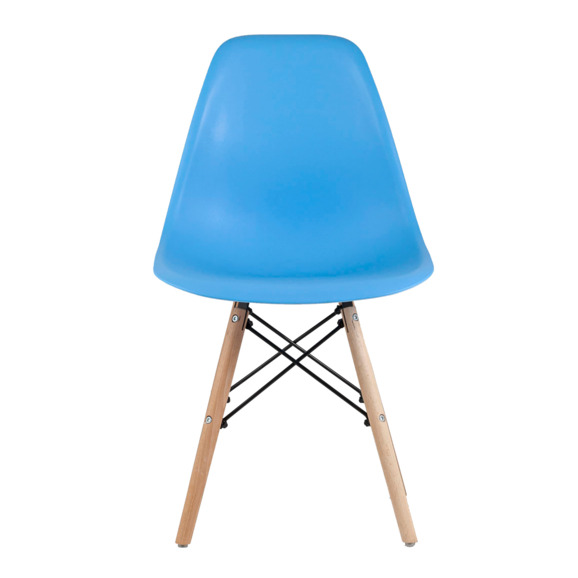 Стул Eames DSW голубой - фото 4