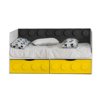 Диван-кровать Лего детский с 2-мя ящиками