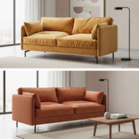 Фотография товара Диван Риззо, красный,1600 от компании ChiedoCover.