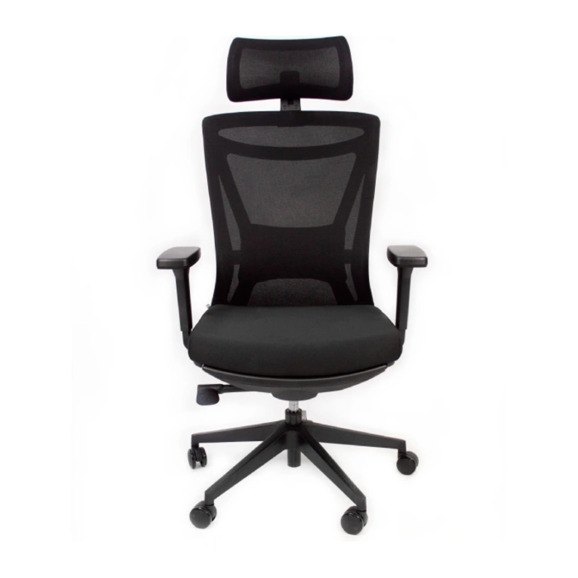 Офисное поворотное кресло Sparx fx-3 hacker black / black - фото 2