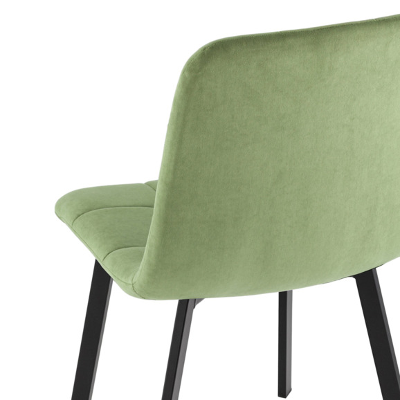 Стул Одди Original Square, велюр, пыльно-оливковый - фото 6