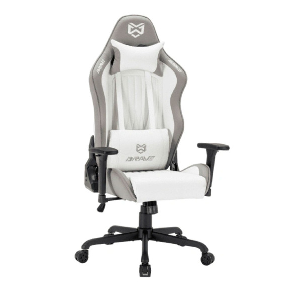 Компьютерное поворотное кресло Brave ws-4 cronus white, экокожа, белый - фото 1