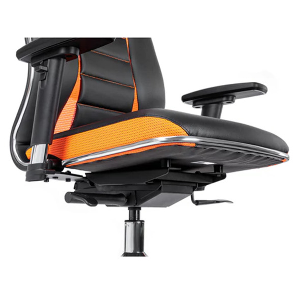 Кресло компьютерное Prison, черный, оранжевый - фото 9