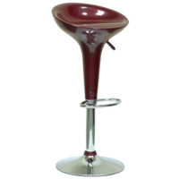 Настоящее фото товара Барный стул Бомба, вишневый глянец, произведённого компанией ChiedoCover