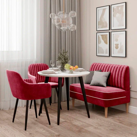 Диван Nootropic, винный - фото 9