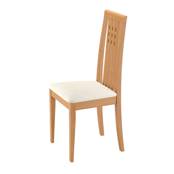 Стул Каскад, дук коньяк, букле вайт - фото 2