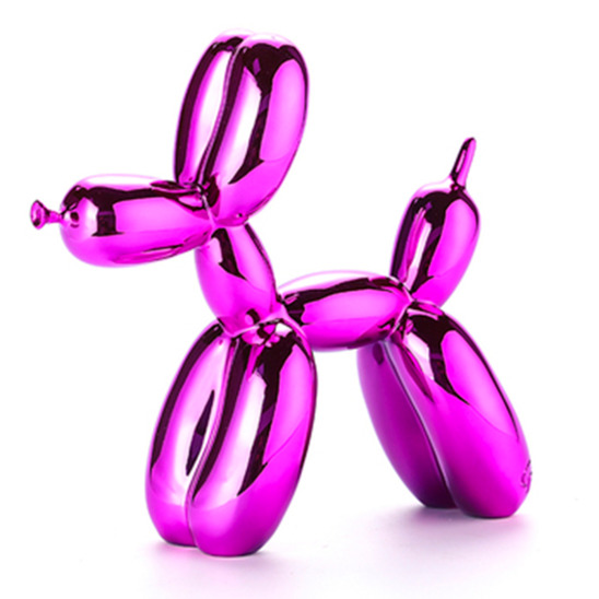 Статуэтка Воздушная собака, фиолетовая - фото 1