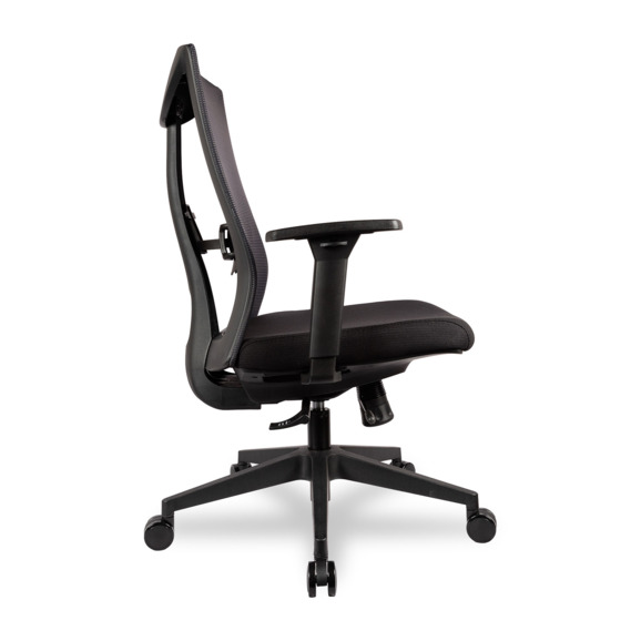 Кресло College CLG-428 MBN-B Black - фото 3