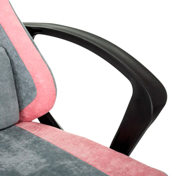 Кресло компьютерное Pulse, розовый, серый - фото 7