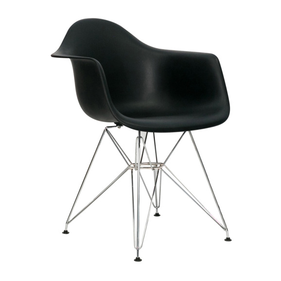 Стул Eames DAR черный - фото 1