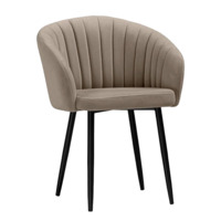 Фотография Стул Элен на пространственной раме, велюр светло-коричневый от производителя ChiedoCover, картинка продукции, реальное фото товара Настоящее фото товара Стул Элен на пространственной раме, велюр светло-коричневый, произведённого компанией ChiedoCover