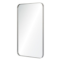 Настоящее фото товара Зеркало в раме "Фултон" silver, произведённого компанией ChiedoCover