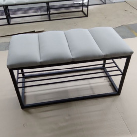 Банкетка Б41, рогожка Craft, ножки металл RAL 7024