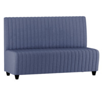 Настоящее фото товара Диван Страйп, велюр Velutto 32, ножки бук, произведённого компанией ChiedoCover