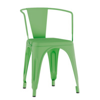 Настоящее фото товара Кресло Tolix, зеленый, произведённого компанией ChiedoCover