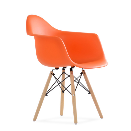 Кресло WoodMold, оранжевый - фото 1