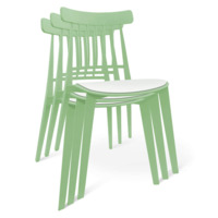 Фотография Стул Кавагоэ мятный, белый Фотография товара Стул Кавагоэ мятный, белый от компании ChiedoCover.