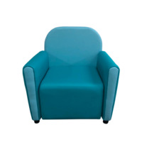 Фотография товара Кресло Мавли, экокожа пегасо, бирюзово-голубой от компании ChiedoCover.