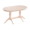 Деревянный стол Эритрин овальный бежевый