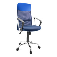 Настоящее фото товара Офисное кресло SN, синий, произведённого компанией ChiedoCover