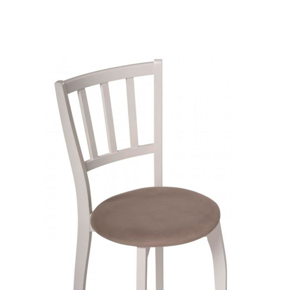 Деревянный стул Айра бежевый / слоновая кость - фото 5