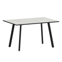 Настоящее фото товара Стол нераздвижной Рольф, лофт, черный муар, произведённого компанией ChiedoCover