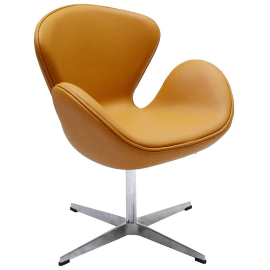 Кресло SWAN CHAIR, оранжевый - фото 1