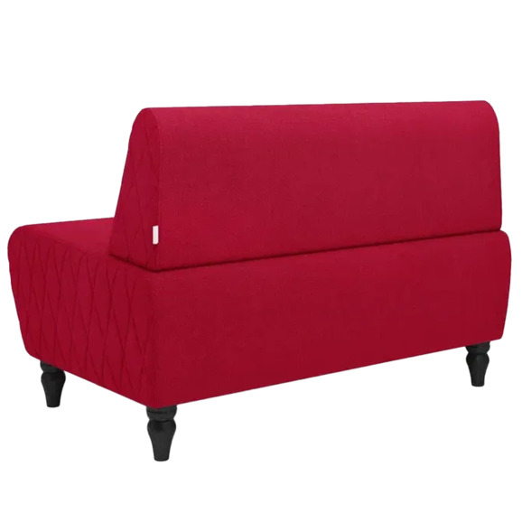 Диван Лотик, велюр, красный - фото 3