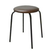 Фотография товара Табурет Lida, каркас черный, экокожа от компании ChiedoCover.