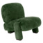 Настоящее фото товара Кресло Orli, темно-зеленый, черный, произведённого компанией ChiedoCover
