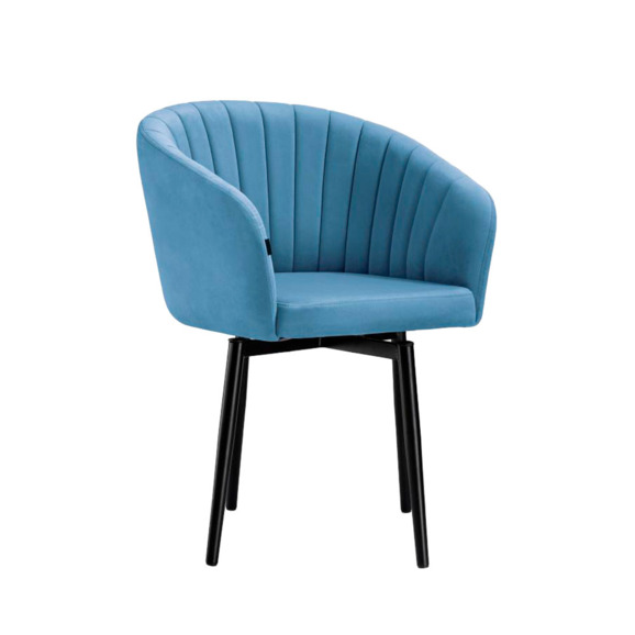 Стул на металлокаркасе Моншау крутящийся velutto 46 / черный Стул на металлокаркасе Моншау крутящийся velutto 46 / черный - фото 5