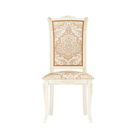 Деревянный стул Керия слоновая кость / золото патина - фото 2