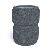 Фотография товара Урна бетонная уличная Бастилия, габбро диабаз от компании ChiedoCover.