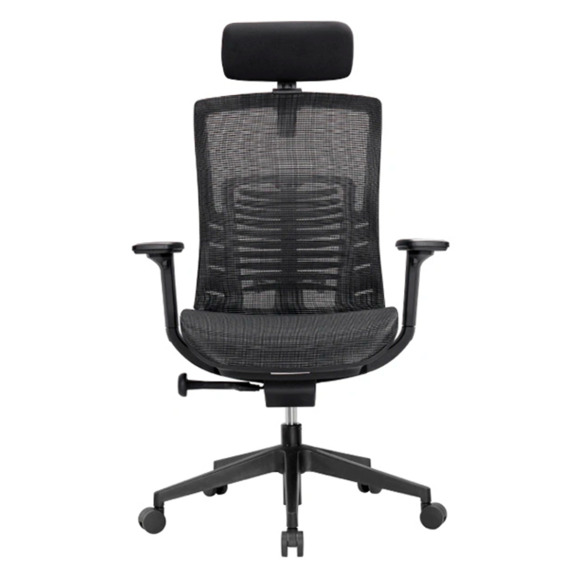 Офисное поворотное кресло Sparx ft-2 raze plus black / black, mesh, черный - фото 4