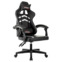 Фотография Кресло компьютерное Concord, черный, белый от производителя ChiedoCover, картинка продукции, реальное фото товара Настоящее фото товара Кресло компьютерное Concord, черный, белый, произведённого компанией ChiedoCover