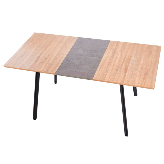 Стол раскладной Fable, дуб сонома, серый - фото 6