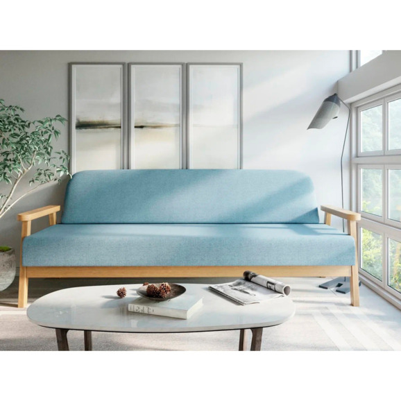 Диван Флори-Б textile береза light blue - фото 4