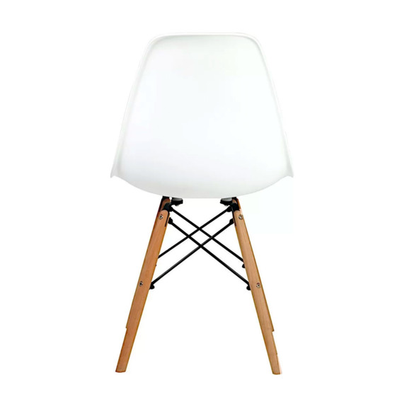Стул пластиковый Eames DSW, белый, пластик - фото 4