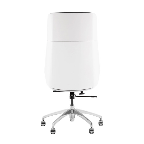 Кресло руководителя TopChairs Crown SN черный, белый - фото 4