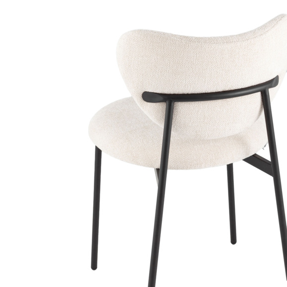 Стул Рина, шенилл кремовый - фото 5