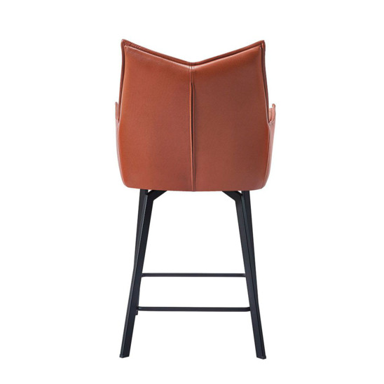 Полубарное кресло Soho, коричневое - фото 4
