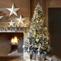 Настоящее фото товара Ель дизайнерская украшенная Christmas Star, произведённого компанией ChiedoCover